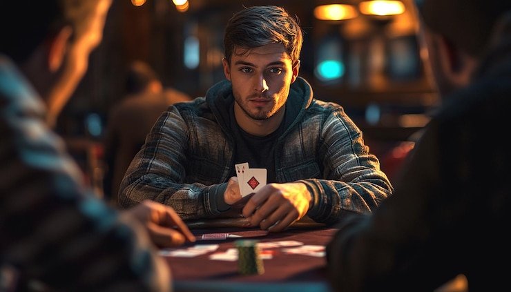 Tangkapan layar aplikasi mobile domino 4d menampilkan permainan slot dan opsi login